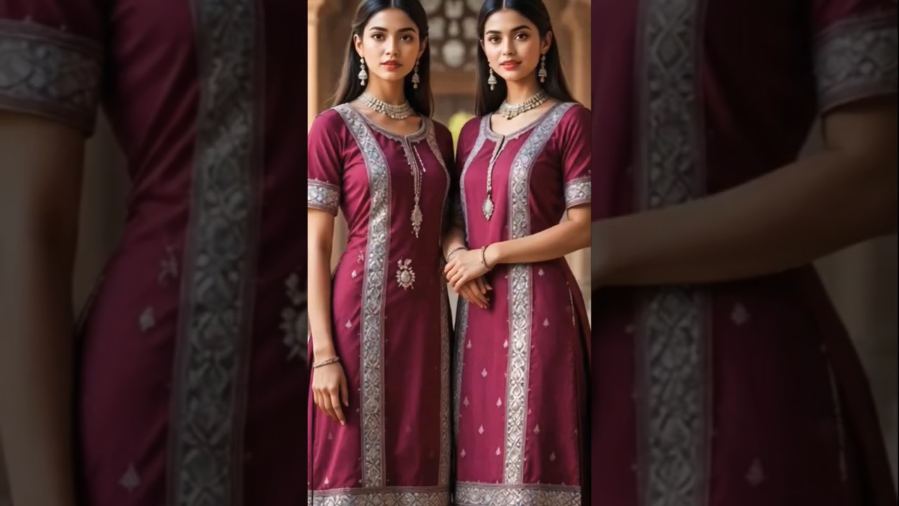 💖 Twin Queens in Magenta! Stunning Traditional Look That Turns Every Head 👑🔥