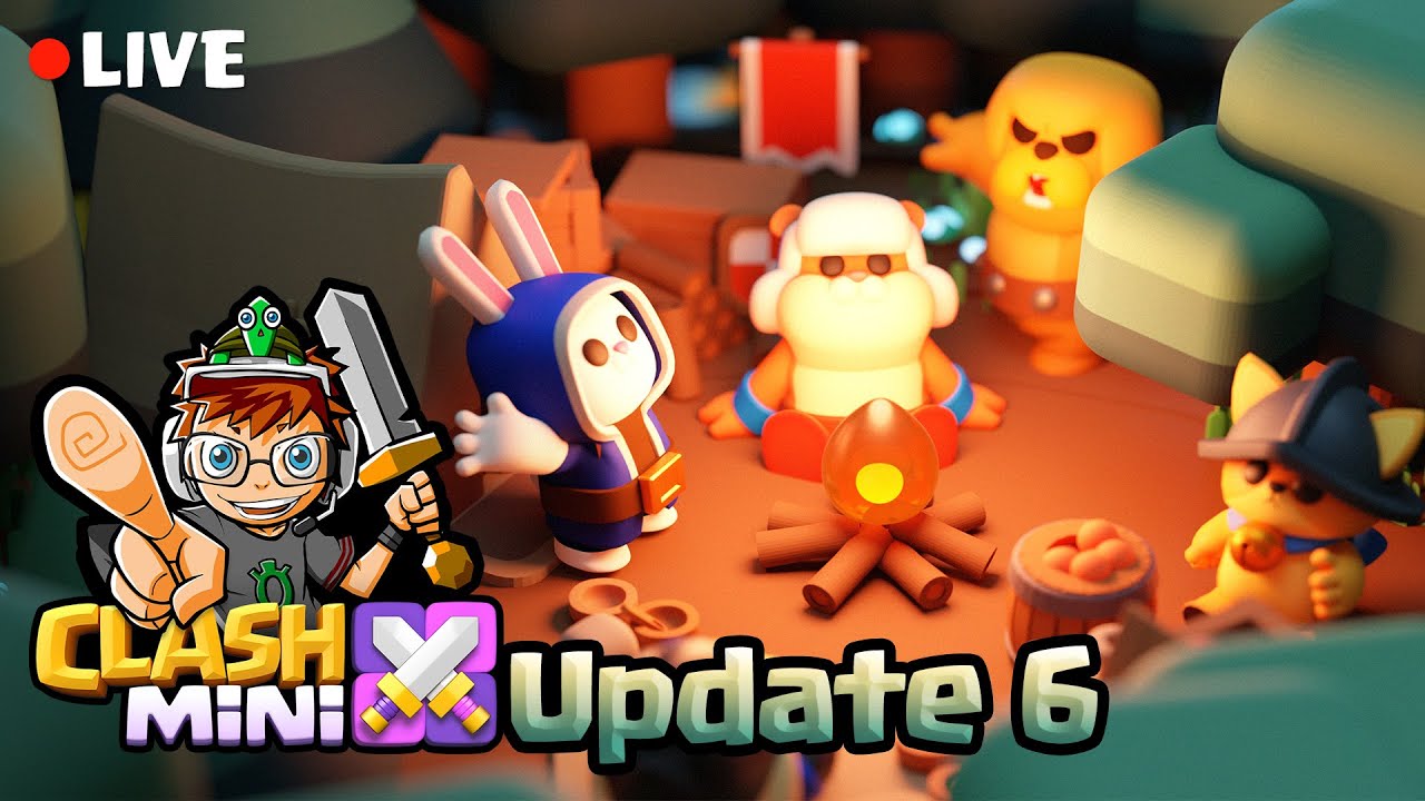 ★Clash Mini 皇室奇兵 Update 6 大更新了什麼內容【烏龜直播0409】Clash Mini LIVE YouTube