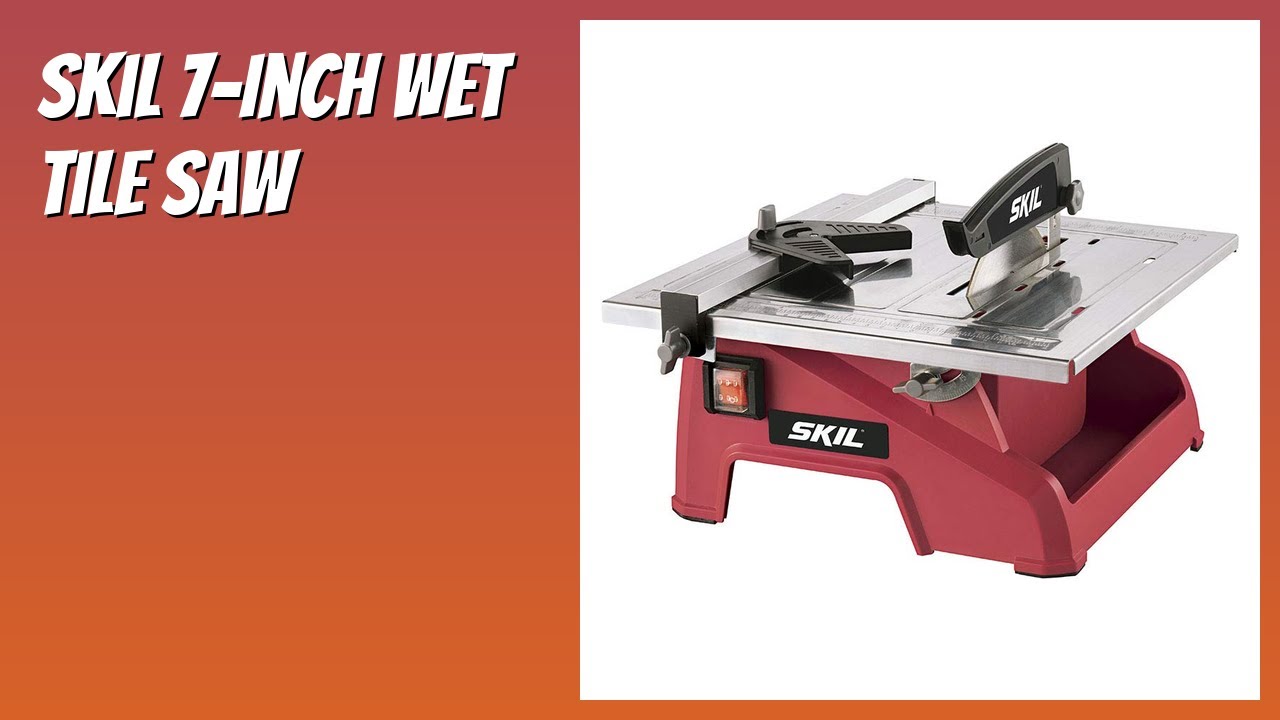 REVIEW (2026): Skil 7-Inch Wet Tile Saw. Features