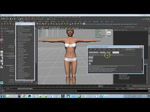 Appearance Editor Reset Skeleton Button ( MayaStar 6.0 )