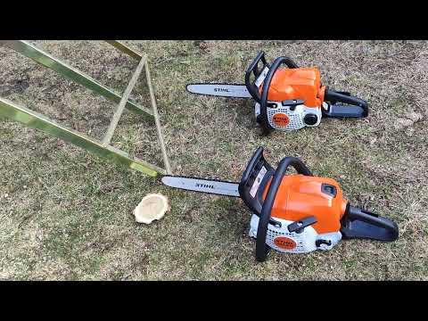 STIHL MS 170 VS STIHL MS 211 vágásteszt