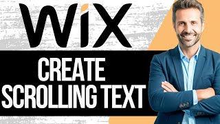 How to Create Scrolling Text on Wix | Full Tutorial 2025