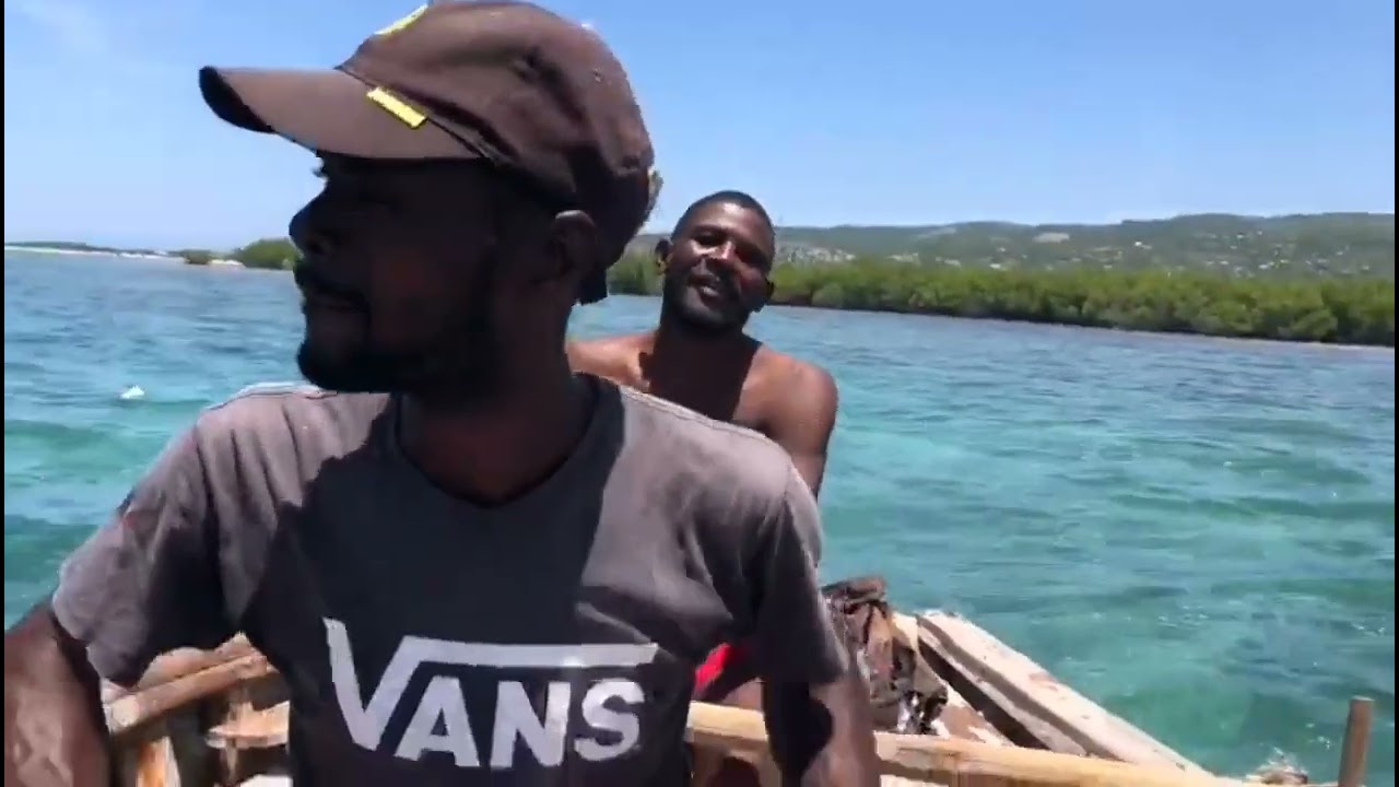 HAITIAN STYLE FISHING IN LA GONAVE HAITI.