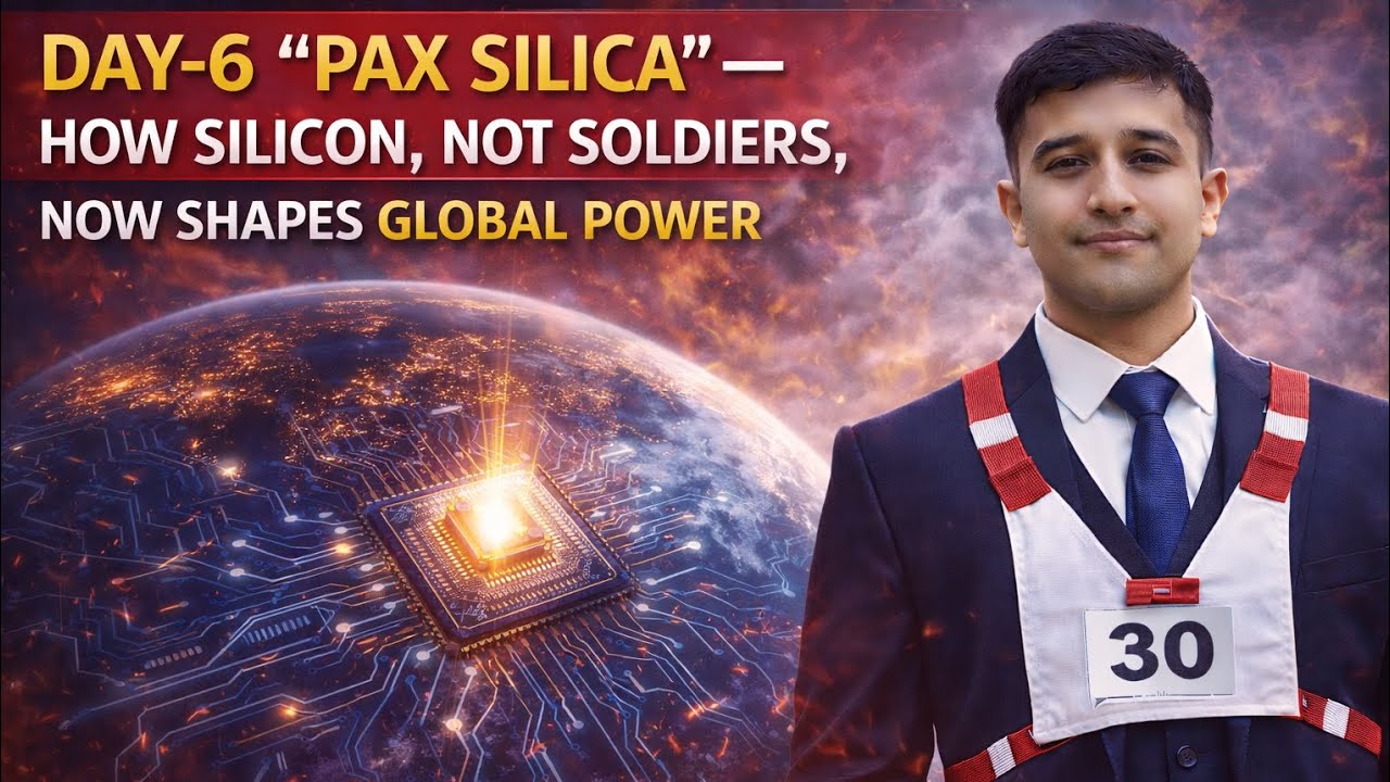Day-6 PAX SILICA Explained | How Silicon Now Shapes Global Power 