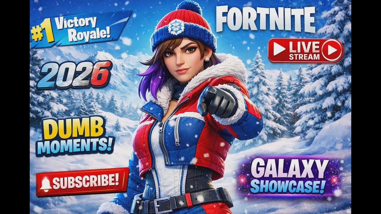 [LIVE] SNOW CARVER SHOWCASE (SPECIAL STREAM FOR GALAXY)| (FT KYOTO SHIOTA) COME HANGOUT|FORTNITE