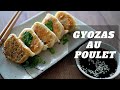 GYOZAS AU POULET SUPER CROUSTILLANTS - Recette complète de la pâte à la cuisson Grillée-Vapeur