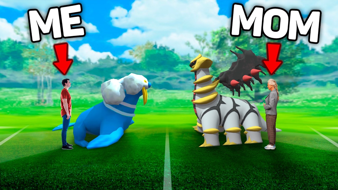 I Battled my MOM in Pokémon GO