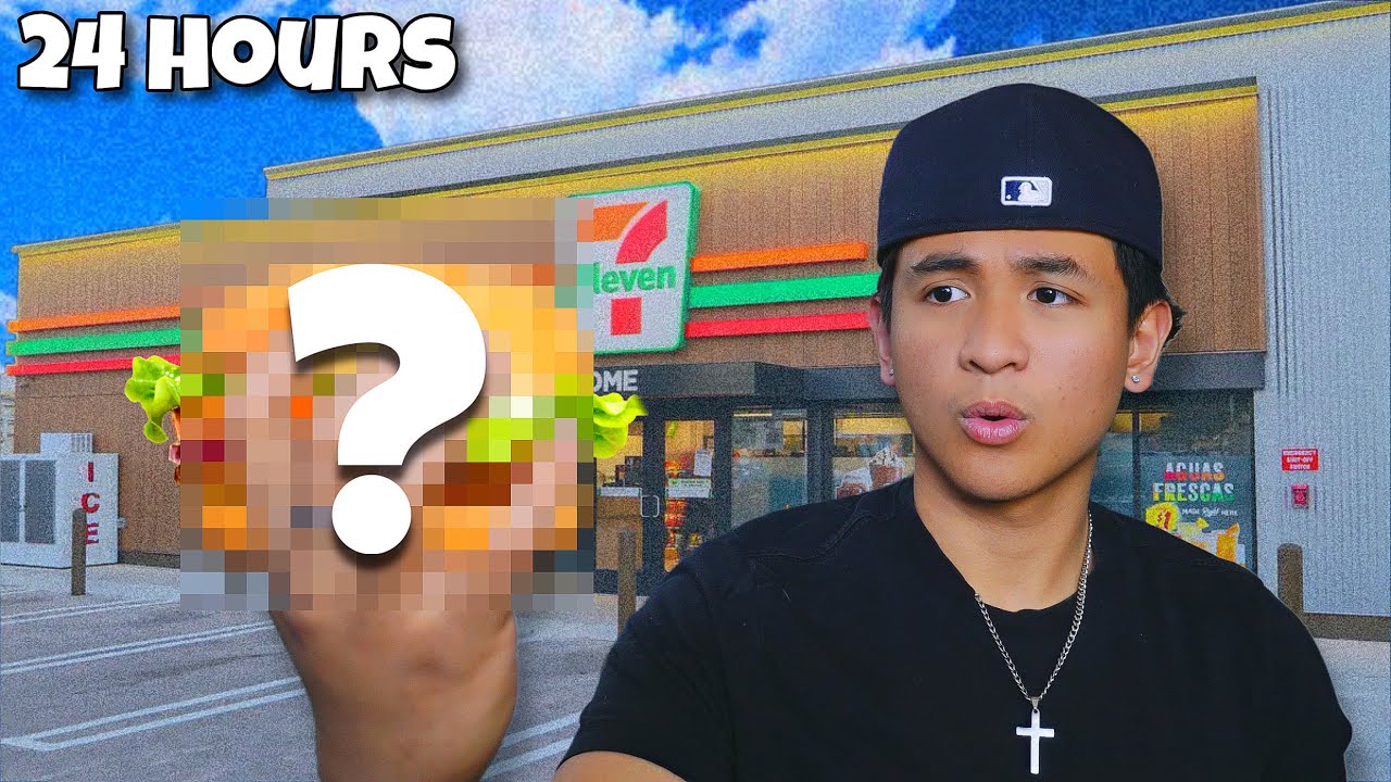 I Ate Only GAS STATION FOOD For 24 Hours!