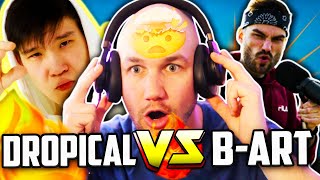 DROPICAL '667' VS B-ART ' Nothing' | Chezame & Sxin #bbu22 1/4 Finals BEATBOX REACTION! 🔥