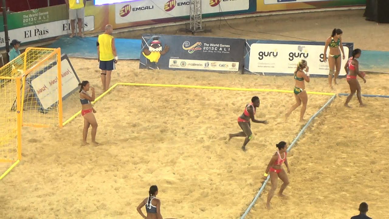 TWG - Beach handball 2013 - Colombia vs Australia - women (first half)
