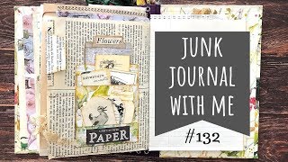Junk Journal with me #132 Using Daphne's Diary Magazine Nr. 5/2019