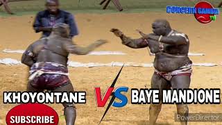 Exclusive, Baye Mandione Vs Khoyantane Bou Gambie. Combat Bou Nekh Te Metti.