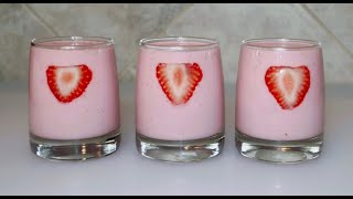 How To Make Strawberry Smoothie At Home.