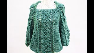 Poncho or coat of woman to crochet MAJOVEL very easy and fast #crochet #ganchillo # easy