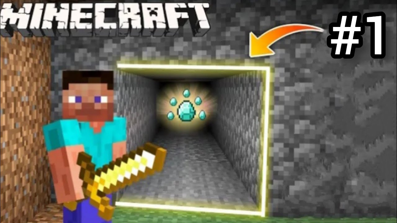CAN I FOUND DIAMONDS IN CAVE ||DUO SERIES || MINECRAFT #1 GAMEPLAY ...