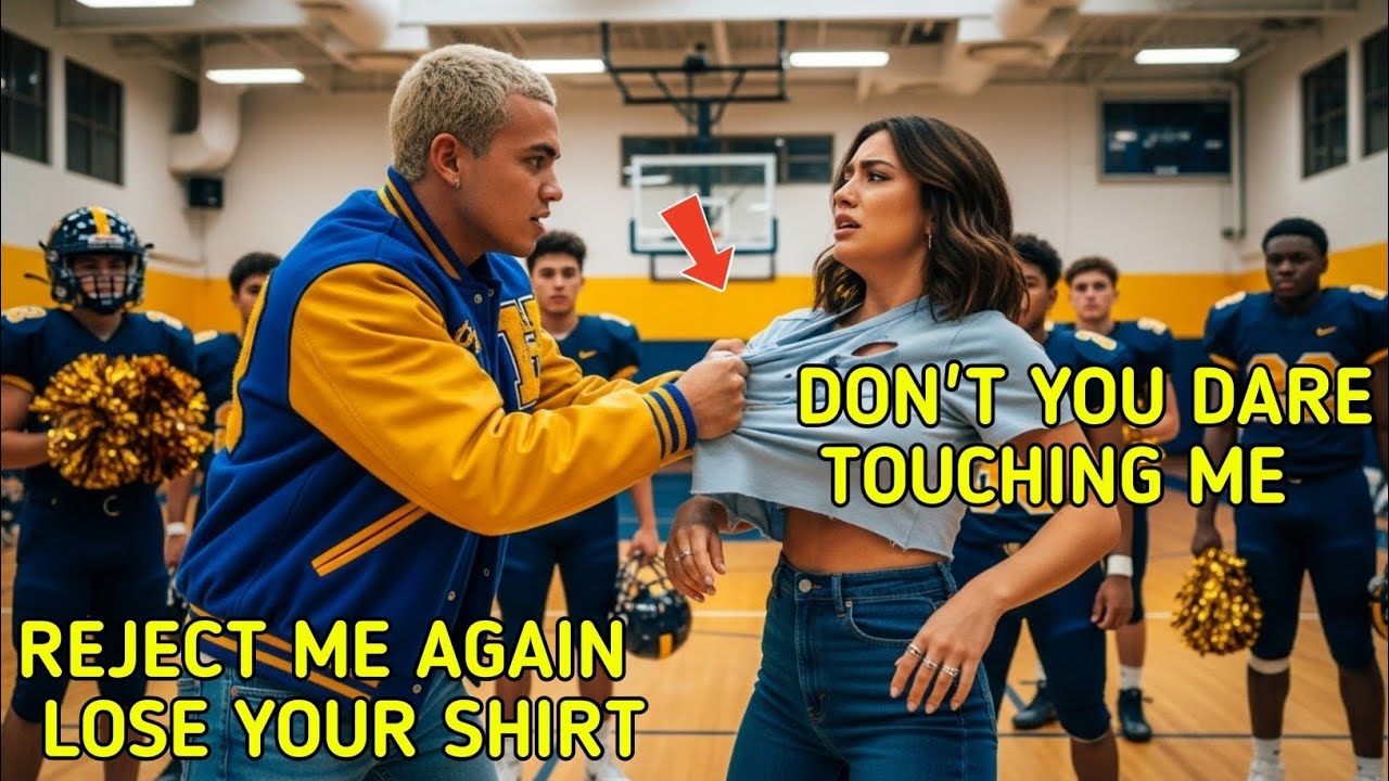“Bullies RIPPED Shy Girl’s Shirt After Prom Rejection—Her Roundhouse Kick Shocked the Gym”