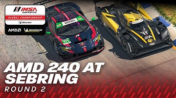2025 IMSA Esports Global Championship | Sebring International Raceway | Round 2 | AMD 240