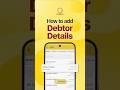 How to Add Debtors Ledger Easy Method in GimBooks