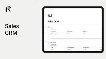 Notion Sales CRM Template: Maximize Sales Performance