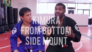 Kimura from Bottom Side Mount | Austin BJJ
