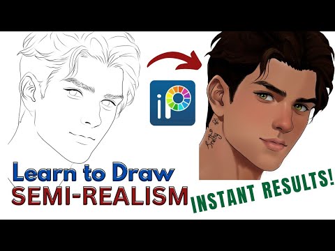 Learn SEMI-REALISM Fast in ibisPaint X – No Experience Needed! # ...