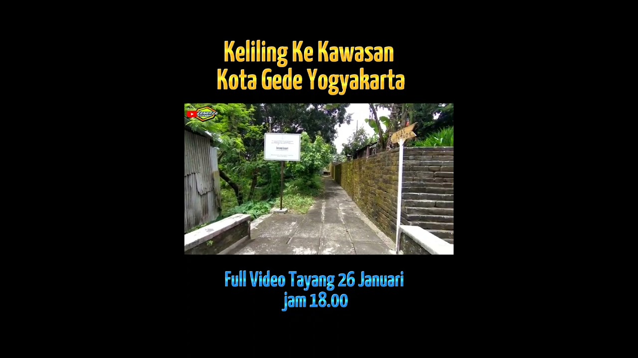 Kawasan Kota Gede Yogyakarta