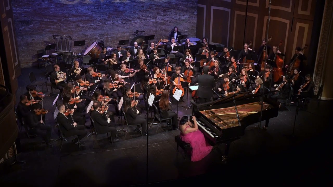 UMKC Conservatory Orchestra: Chopin Piano Concerto No. 2 - I. Maestoso