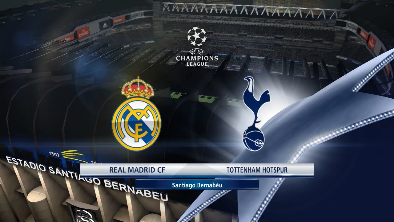 Real Madrid Vs Tottenham Hotspur Santiago Bernabeu Ucl Gamepla Pc Youtube