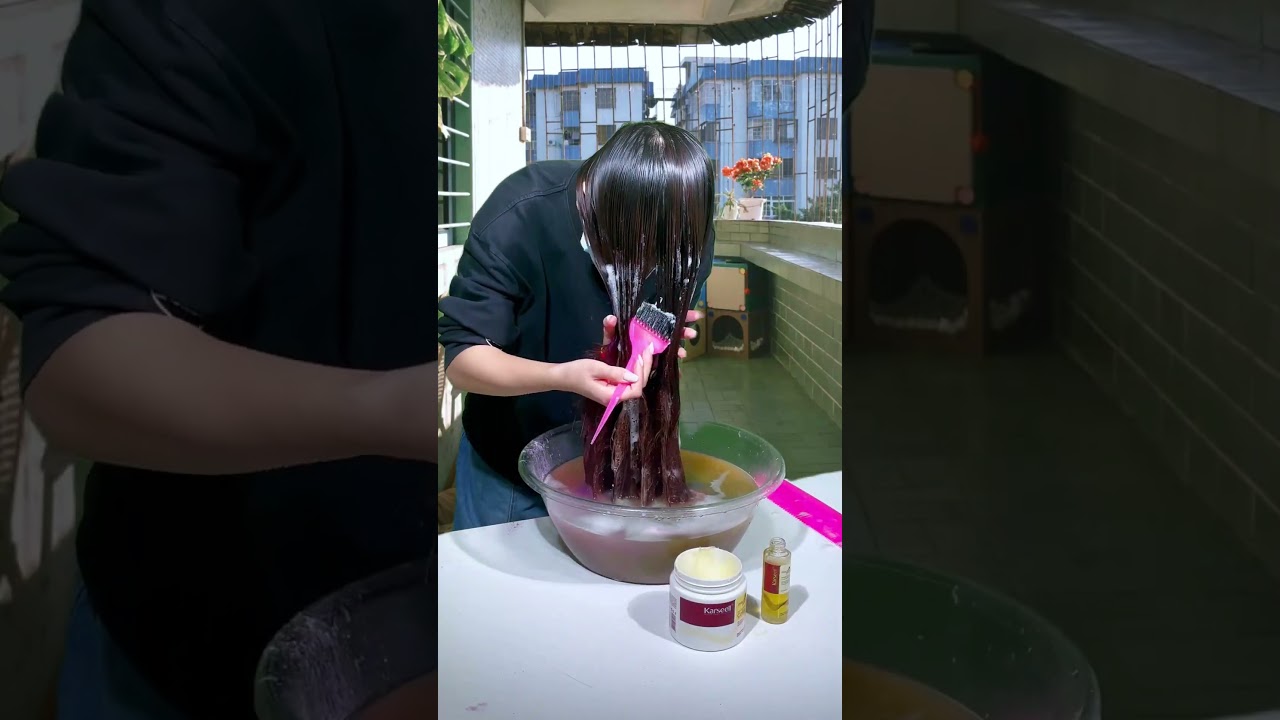 From Dry Straw to Shiny Silk 🌙✨ | One Mask Changed Everything!