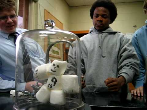 Marshmallow Man in a Vacuum - Boyle's Law - YouTube