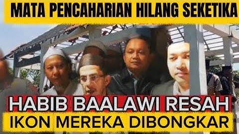 GEGER! makam yg dikeramatkan habib BAALAWI dibongkar PWILS,simbol pendapatan hilang?