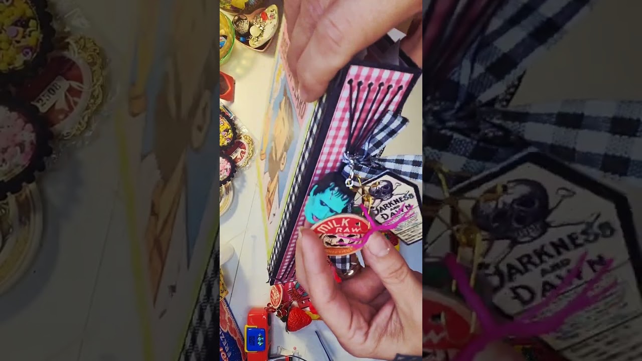 How to use a pin in a junk journal!