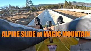 POV Alpine Slide at Magic Mountain (Big Bear Lake, California)