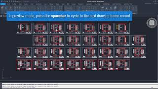 GstarCAD2026 New Feature 👉 Batch Plot