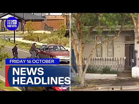 Suspected underworld murder; Jury walk through home in Lamarre-Condon trial | 9 News Australia