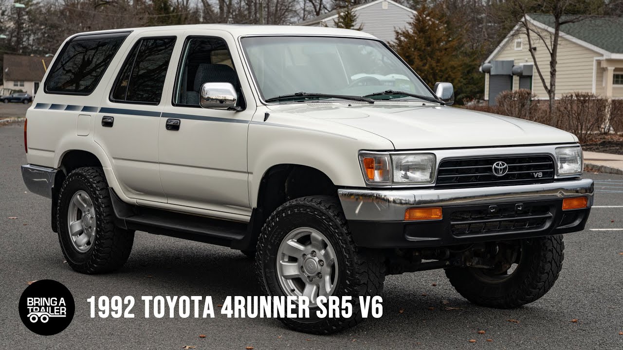 Bring A Trailer Auction - 1992 TOYOTA 4RUNNER SR5 V6