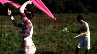 Malabares Swing Flag e Flower-Sticks