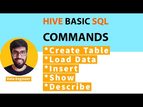 Hive SQL [Create| Load| Insert | Show]