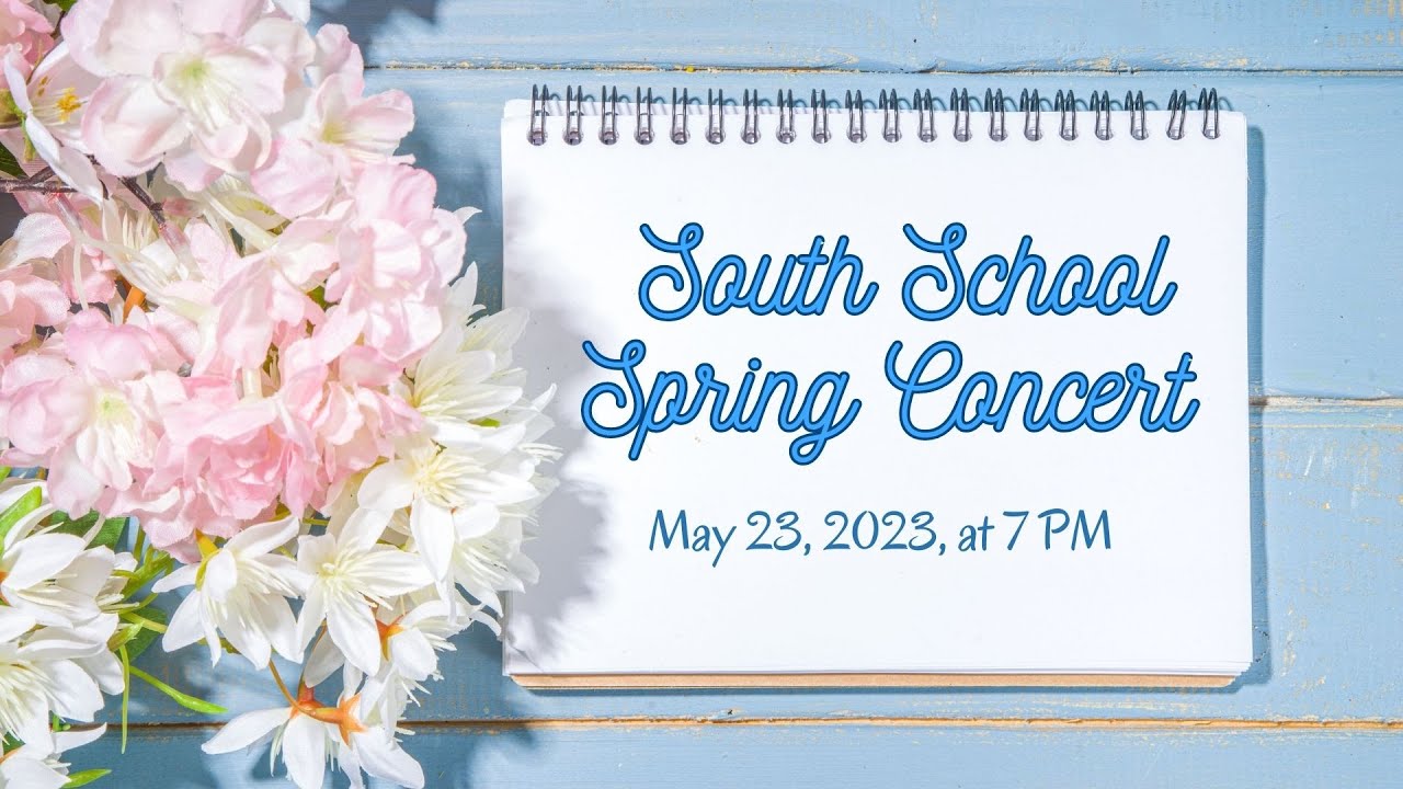 South Elementary School Spring Concert 2023 - YouTube