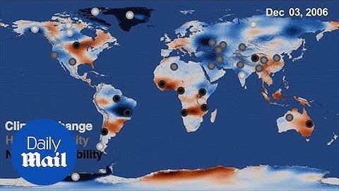 NASA animation shows major shifts in global freshwater