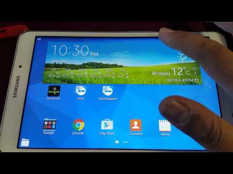 Samsung Tab4 WIFI disabled