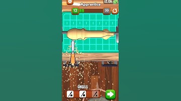 UNLOCK ALL IN WOODTURNING 3D 🪵☺️ #shorts #youtubeshorts #trending