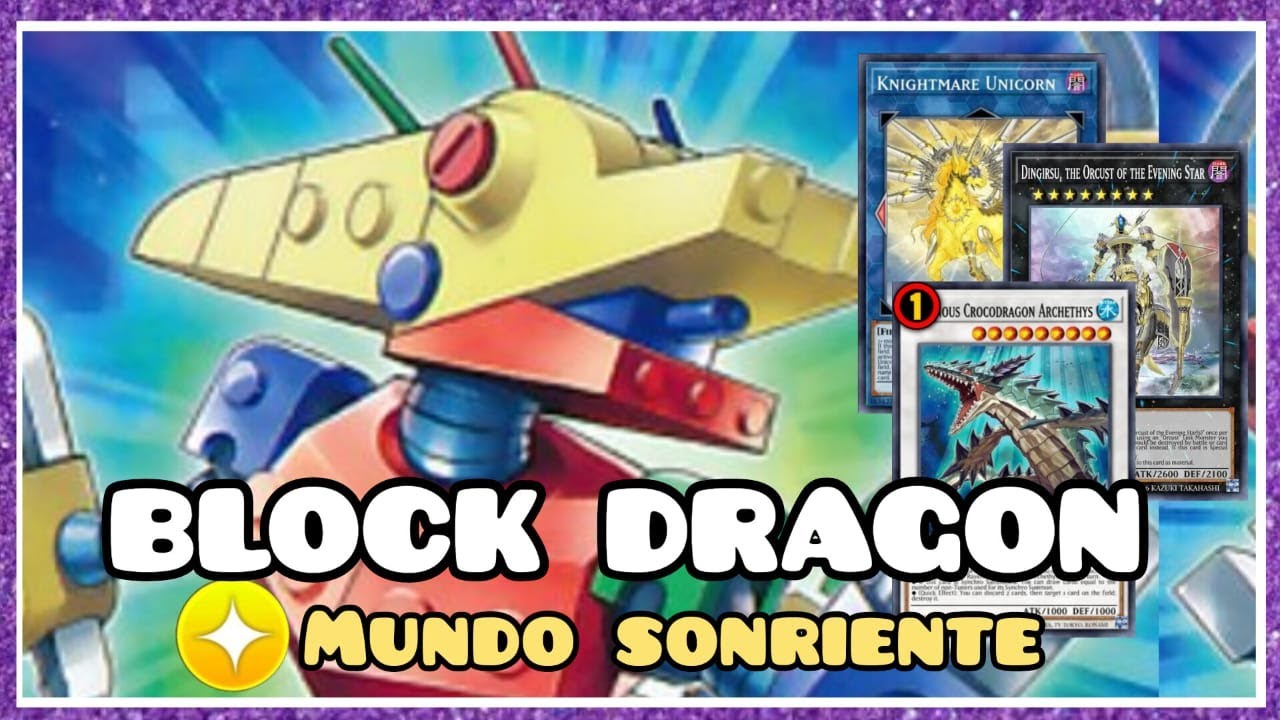 BLOCK DRAGON DECK 2023 [YUGIOH DUEL LINKS] YouTube