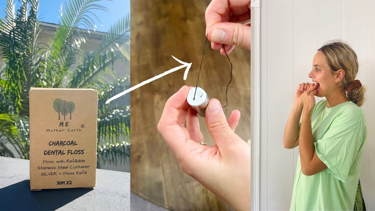 Experience Plaque-Busting Magic with Bamboo Dental Floss!