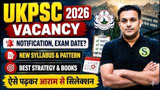 ukpsc 2026 uttarakhand pcs NEW Vacancy Notification Exam date preparation Strategy BEST  booklist