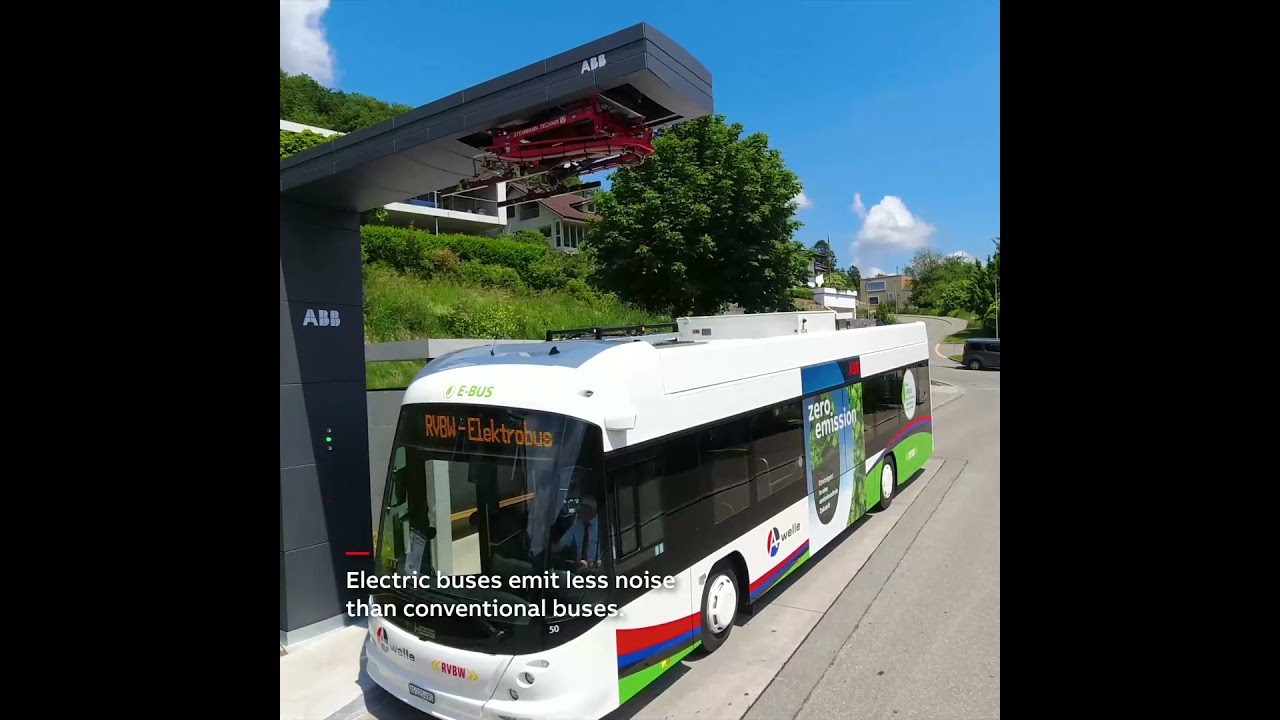 Una conducción limpia, silenciosa y eléctrica a través de la ciudad suiza  de Baden | ABB