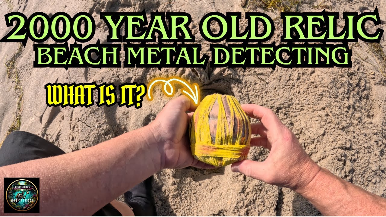 I Found A 2,000 Year Old Relic | Beach Metal Detecting - YouTube