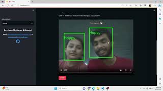 Smile | Machine Learning Project | Emotion Detection Web Application
