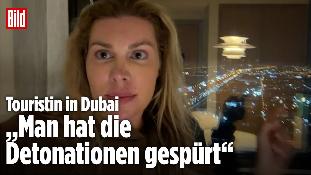 Explosionen in Dubai: Feuer im Hotel nach iranischem Angriff – Deutsche Augenzeugin berichtet