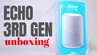 Amazon Echo 3rd Gen Unboxing Brand New